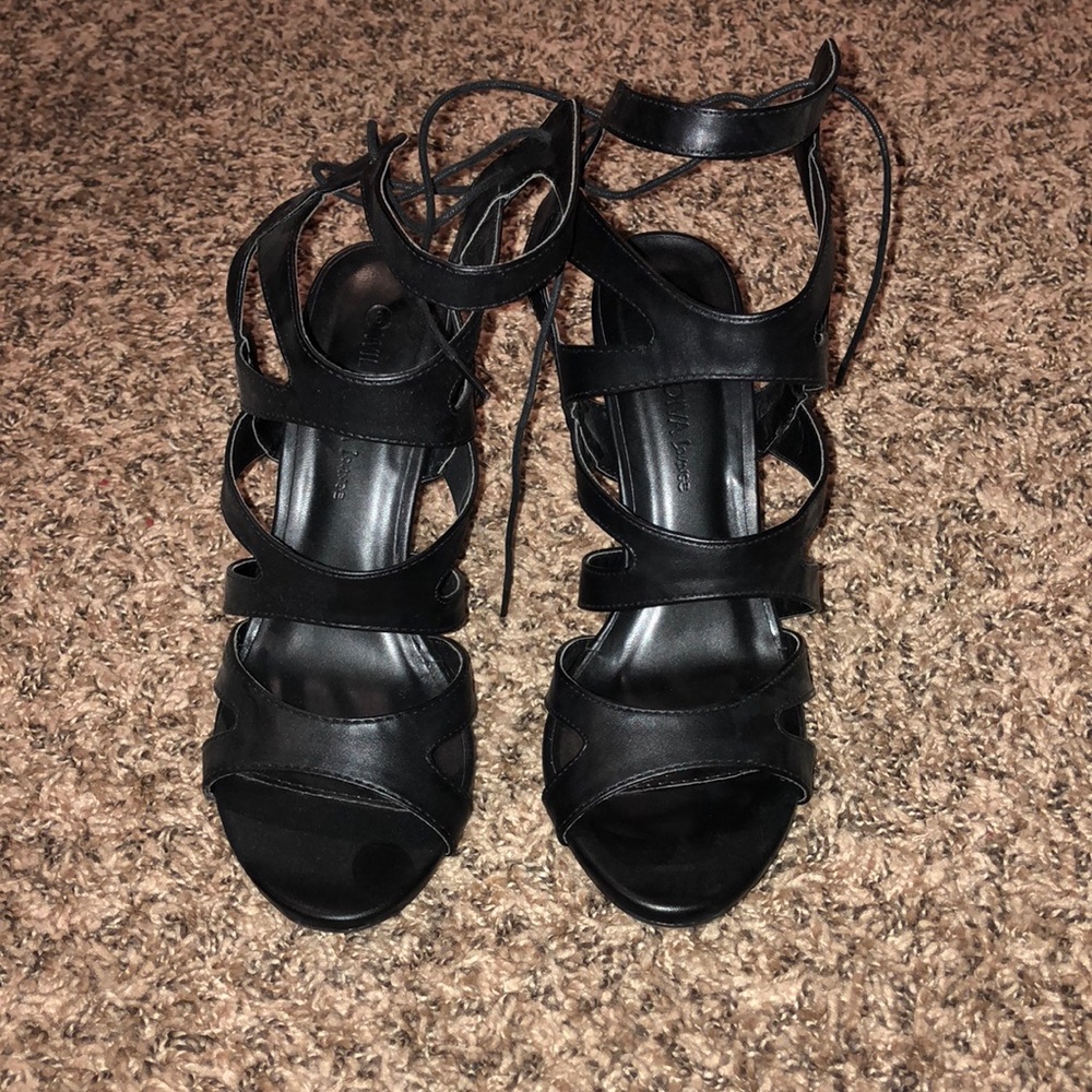 Charlotte Russe Black high heels